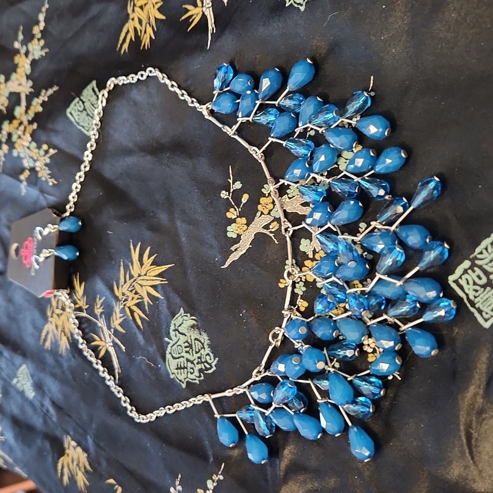 Paparazzi Garden Fairytale Blue Necklace